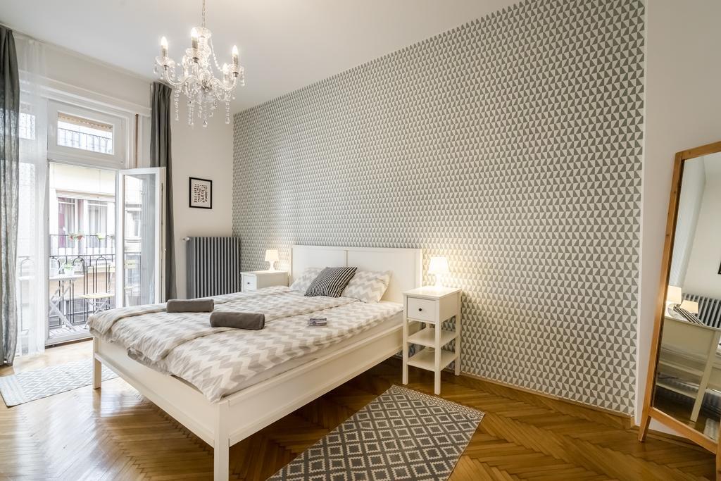 Bpr Charming Design Apartment With Balcony, A/C Budapest Exterior foto